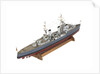 Full hull exhibition model of  cruiser HMS 'Argonaut' (1941) by M.A. Batchelor