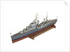 Full hull exhibition model of  cruiser HMS 'Argonaut' (1941) by M.A. Batchelor