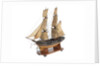 Brig fighting vessel, 14 guns by unknown