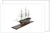 Miniature frigate 'Royal Adelaide' (1834) by unknown