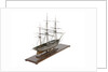 Miniature frigate 'Royal Adelaide' (1834) by unknown