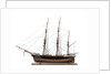Sailing merchant barque (1880) by unknown