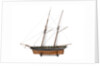 Armed schooner 'Globe' 1840 by unknown