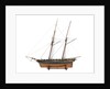 Armed schooner 'Globe' 1840 by unknown