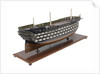 110-gun first rate HMS 'Queen' (1839) by unknown