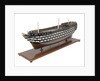 110-gun first rate HMS 'Queen' (1839) by unknown