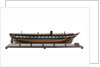 51-gun steam frigate HMS 'Immortalite' (1859) by unknown