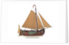 Model of a Dutch sailing cargo botter by unknown