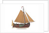 Model of a Dutch sailing cargo botter by unknown