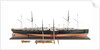 Painted model of 'Great Eastern' (1858) by unknown