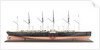Painted model of 'Great Eastern' (1858) by unknown