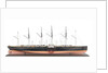 Painted model of 'Great Eastern' (1858) by unknown