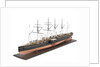Painted model of 'Great Eastern' (1858) by unknown