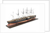 Painted model of 'Great Eastern' (1858) by unknown