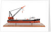 Thor (1974); Service vessel; Derrick barge by Robert Seaton Association Limited