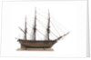 French 52-gun frigate 'Sirene' (1823) by unknown