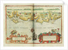 The sea coastes of England between the Isle of Wight and Dover, with the principal havens thereof according to their situation and appearing by Lucas Janz Waghenaer