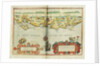 The sea coastes of England between the Isle of Wight and Dover, with the principal havens thereof according to their situation and appearing by Lucas Janz Waghenaer