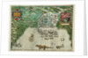 Map of Santo Domingo by Baptista Boazio