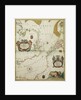 A new mappe of the sea coasts of England, France and Holland, wherein the English names, situation, point of the compass, and distance of the several ports, harbours, havens, creeks, sands. by John Seller