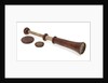 Galilean telescope, 1661, one of the oldest dated telescopes in Britain by Jacob Cunigham