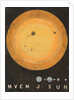 A wall hanging of the Sun, 3 feet in diameter and comparative size of planets by Working Men's Educational Union