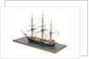 Model of 28-gun frigate HMS 'Samarang' (1822) by unknown