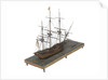Warship (Fr, circa 1800) by unknown