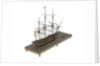 Warship (Fr, circa 1800) by unknown