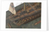 Warship (Fr, circa 1800) by unknown