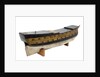 A model of 'Ludlow Castle' (1723) warship, forth rate, 40-guns by unknown