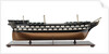 Second rate warship, 80 guns by Unknown