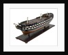 Second rate warship, 80 guns by unknown