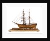 Full hull model of 'Leon' (1880) starboard view, broadside by Harold A. Underhill