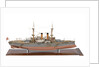 Shipbuilder's model of Japanese battleship HIJMS 'Fuji' (1896) by E. Roberts