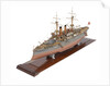 Shipbuilder's model of Japanese battleship HIJMS 'Fuji' (1896) by E. Roberts