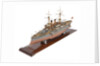 Shipbuilder's model of Japanese battleship HIJMS 'Fuji' (1896) by E. Roberts