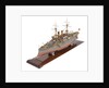 Shipbuilder's model of Japanese battleship HIJMS 'Fuji' (1896) by E. Roberts