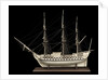 French Prisoner of War model of a Two-Decker by unknown