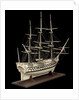 French Prisoner of War model of a Two-Decker by unknown