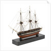 A model of a warship (1800), French, frigate, 44-48 gun by unknown