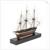 A model of a warship (1800), French, frigate, 44-48 gun by unknown