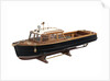 Service vessel; Police launch; River Thames launch by unknown