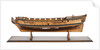 A model of a warship; 22 guns by unknown