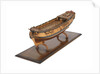 A model of a warship; 22 guns by unknown