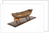 A model of a warship; 22 guns by unknown