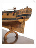 A model of a warship; 22 guns by unknown