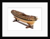 Contemporary full hull model 'Minerva' (1780), a 38-gun frigate by G.W. French