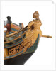 Contemporary full hull model 'Minerva' (1780), a 38-gun frigate by G.W. French