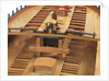 Contemporary full hull model 'Minerva' (1780), a 38-gun frigate by G.W. French